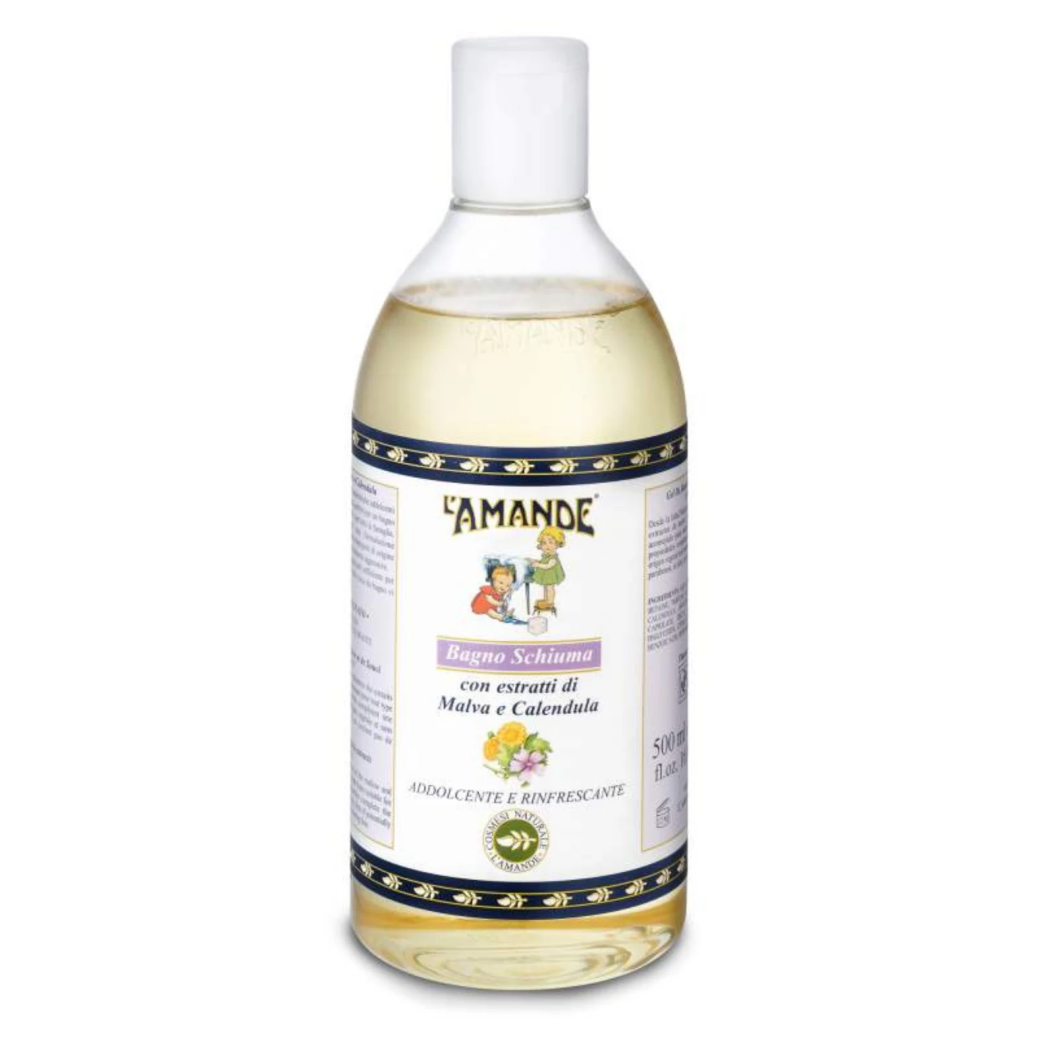 L'amande Mallow And Calendula Foam Bath (500 Ml) #10084612 3 L'amande Mallow And Calendula Foam Bath (500 Ml) #10084612