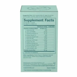 True Grace One Daily Probiotic (30 Count) #10084691 11 True Grace One Daily Probiotic (30 Count) #10084691 -Personal Care Store ProductListing onedailyprobioticsupplementfacts