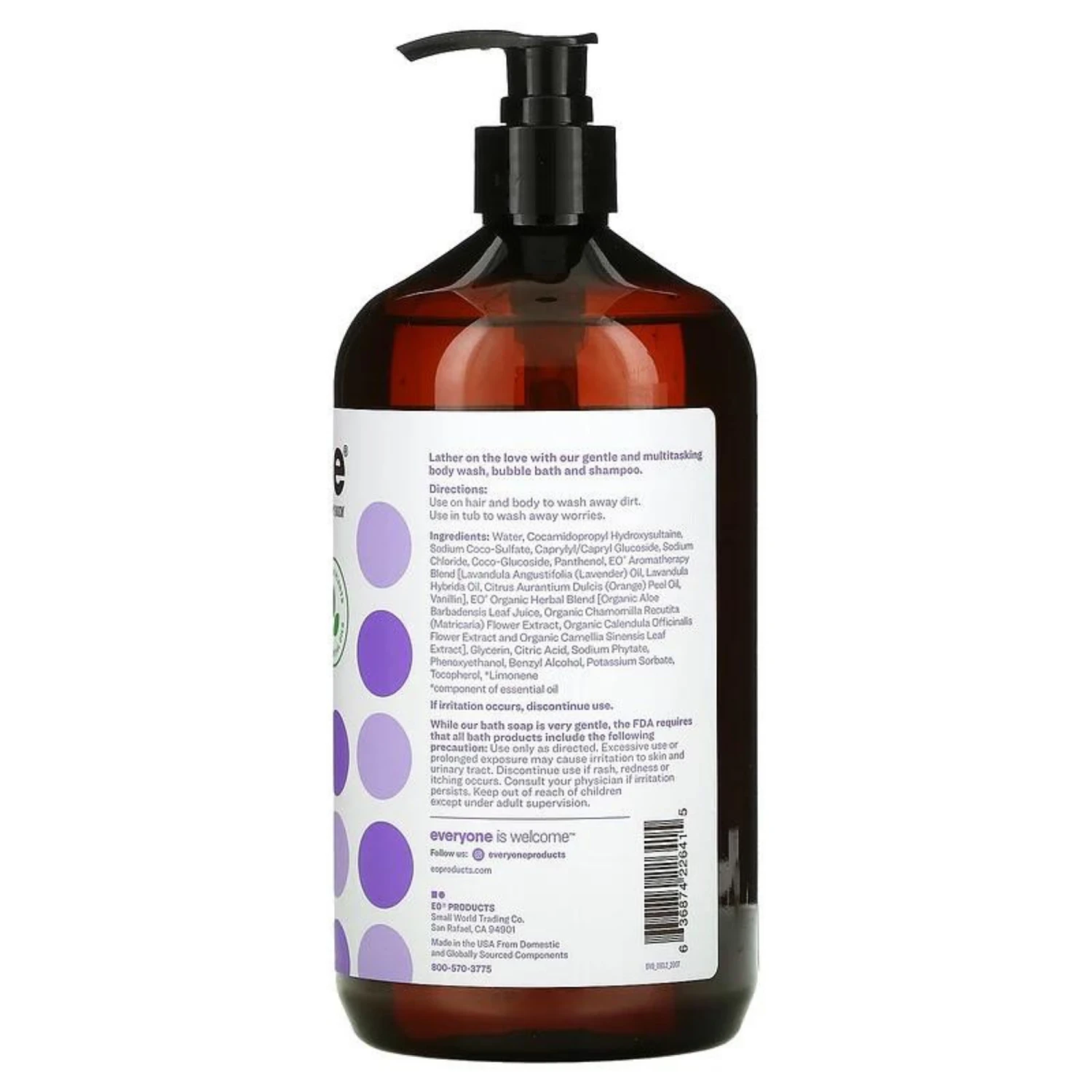 Everyone Vanilla + Lavender Soap (32 Oz) #10084630 4 Everyone Vanilla + Lavender Soap (32 Oz) #10084630 - Image 2