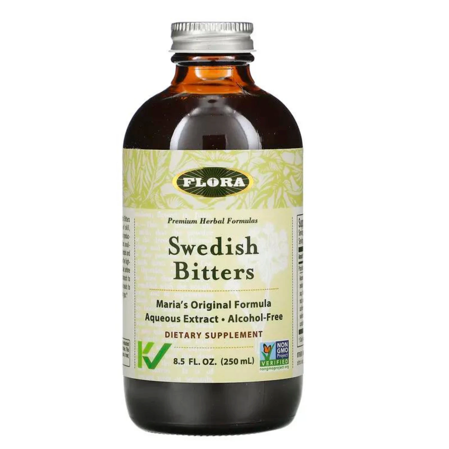 Flora Inc Swedish Bitters Alcohol-Free (250 Ml) #14303 3 Flora Inc Swedish Bitters Alcohol-Free (250 Ml) #14303