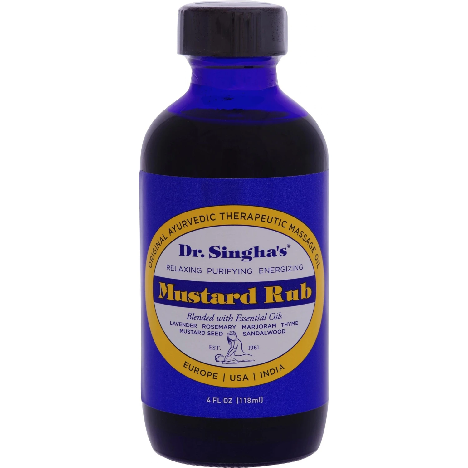 Dr. Singha's Mustard Rub (4 Fl Oz) #16531 3 Dr. Singha's Mustard Rub (4 Fl Oz) #16531