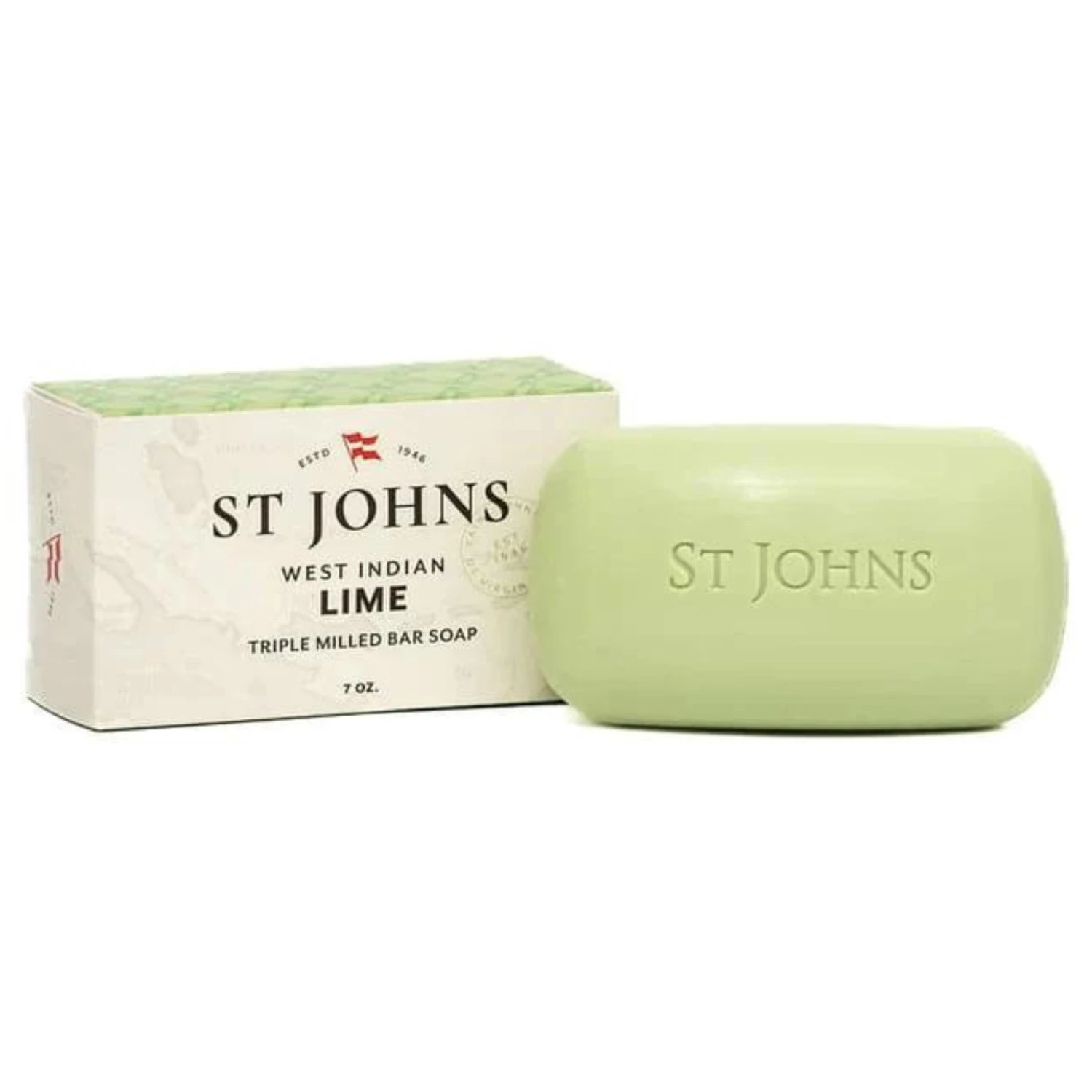 St. Johns West Indian Lime Bar Soap (7 Oz) #10071730 3 St. Johns West Indian Lime Bar Soap (7 Oz) #10071730