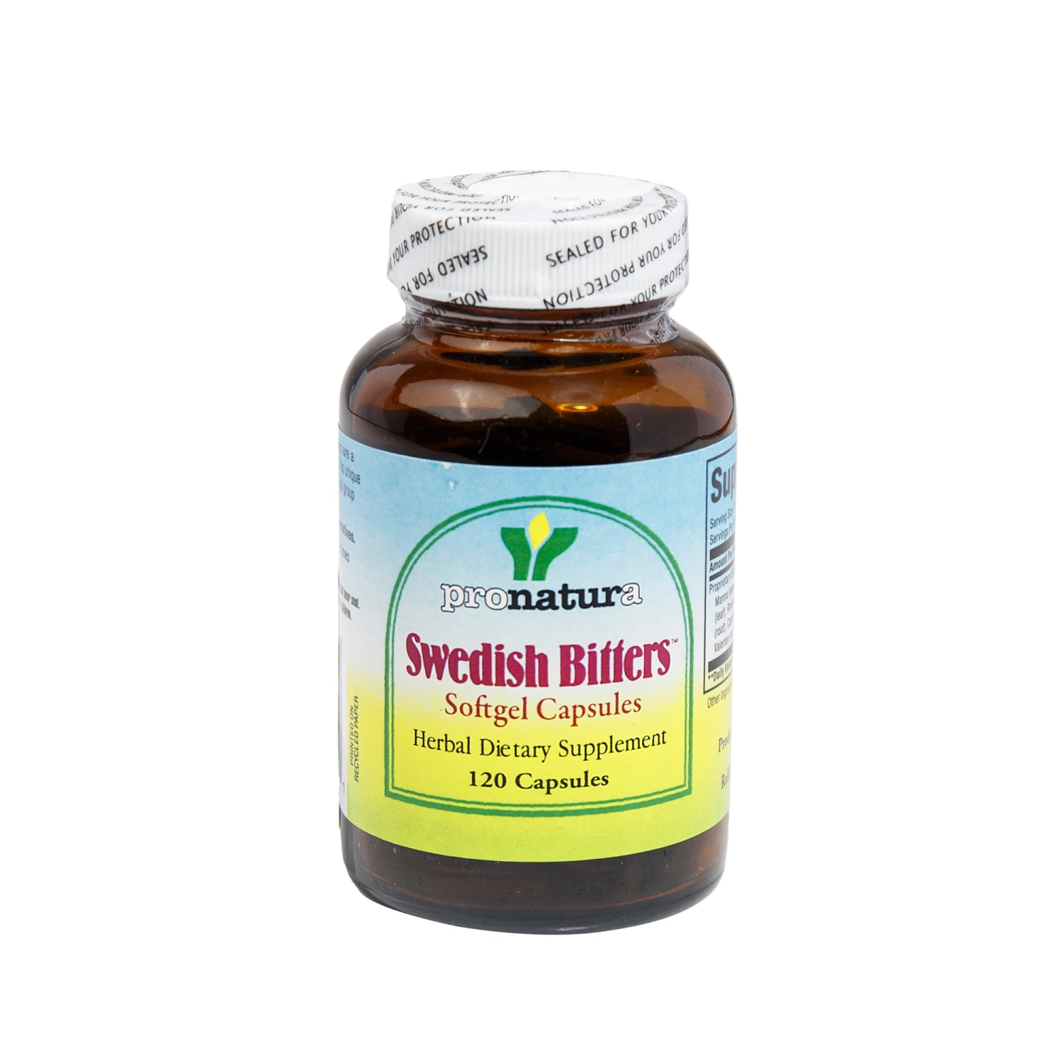 Pronatura Swedish Bitters Capsules (120 Count) #49 3 Pronatura Swedish Bitters Capsules (120 Count) #49
