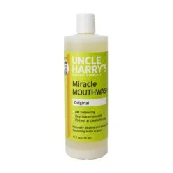 Uncle Harry's Natural Products Miracle Mouthwash- Uncle Harry's Mouthwash (16 Fl Oz) #10079061