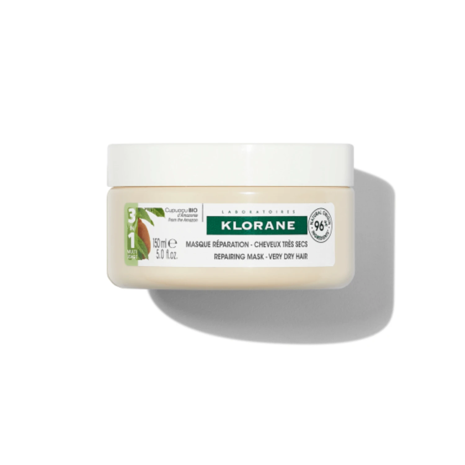 Klorane Nourishing & Repairing Hair Mask With Cupuacu Butter (5 Oz) #10082759 3 Klorane Nourishing & Repairing Hair Mask With Cupuacu Butter (5 Oz) #10082759