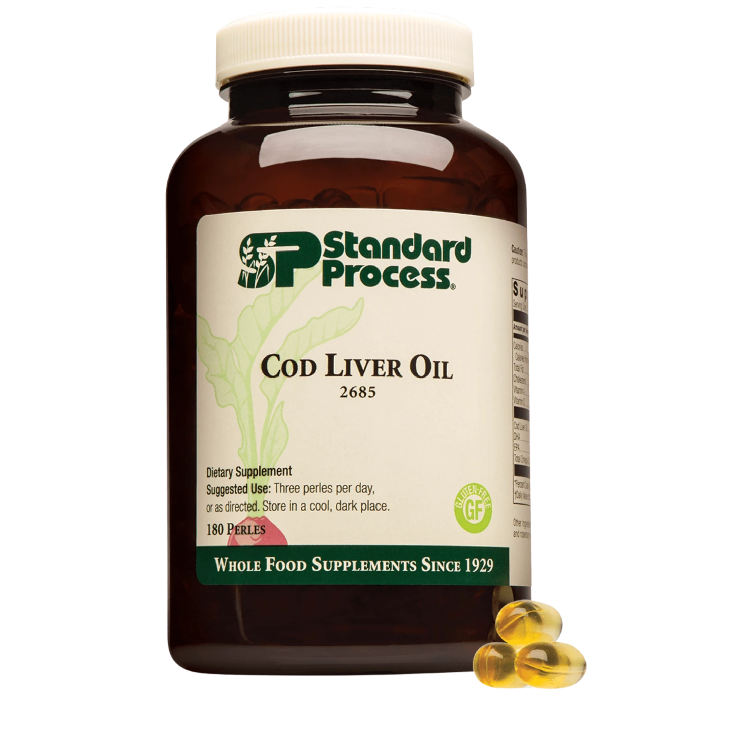 Standard Process Cod Liver Oil Softgels (180 Count) #10083884 3 Standard Process Cod Liver Oil Softgels (180 Count) #10083884