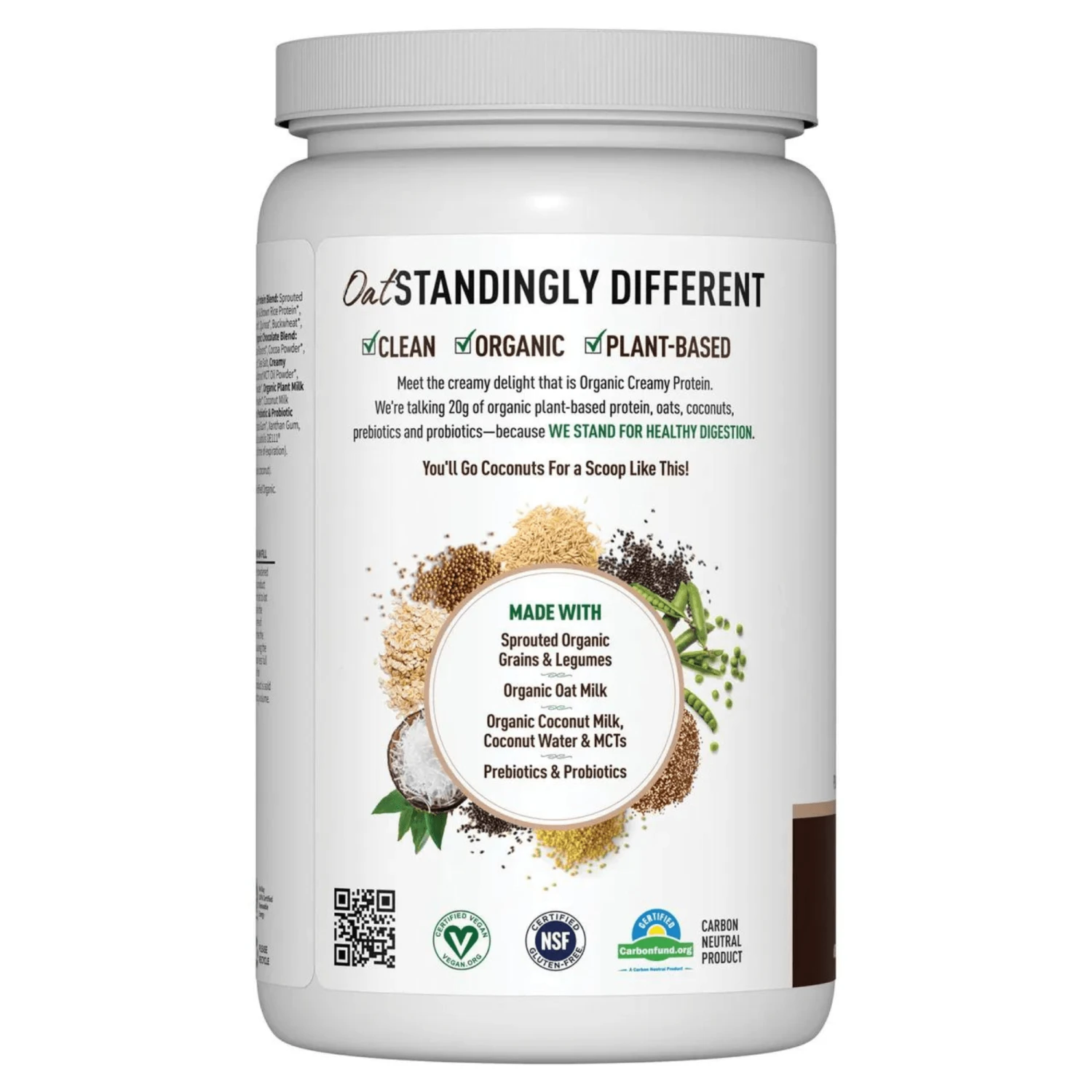 Garden Of Life Organic Creamy Chocolate Brownie Protein Powder (2 Lbs) #10086178 4 Garden Of Life Organic Creamy Chocolate Brownie Protein Powder (2 Lbs) #10086178 - Image 2