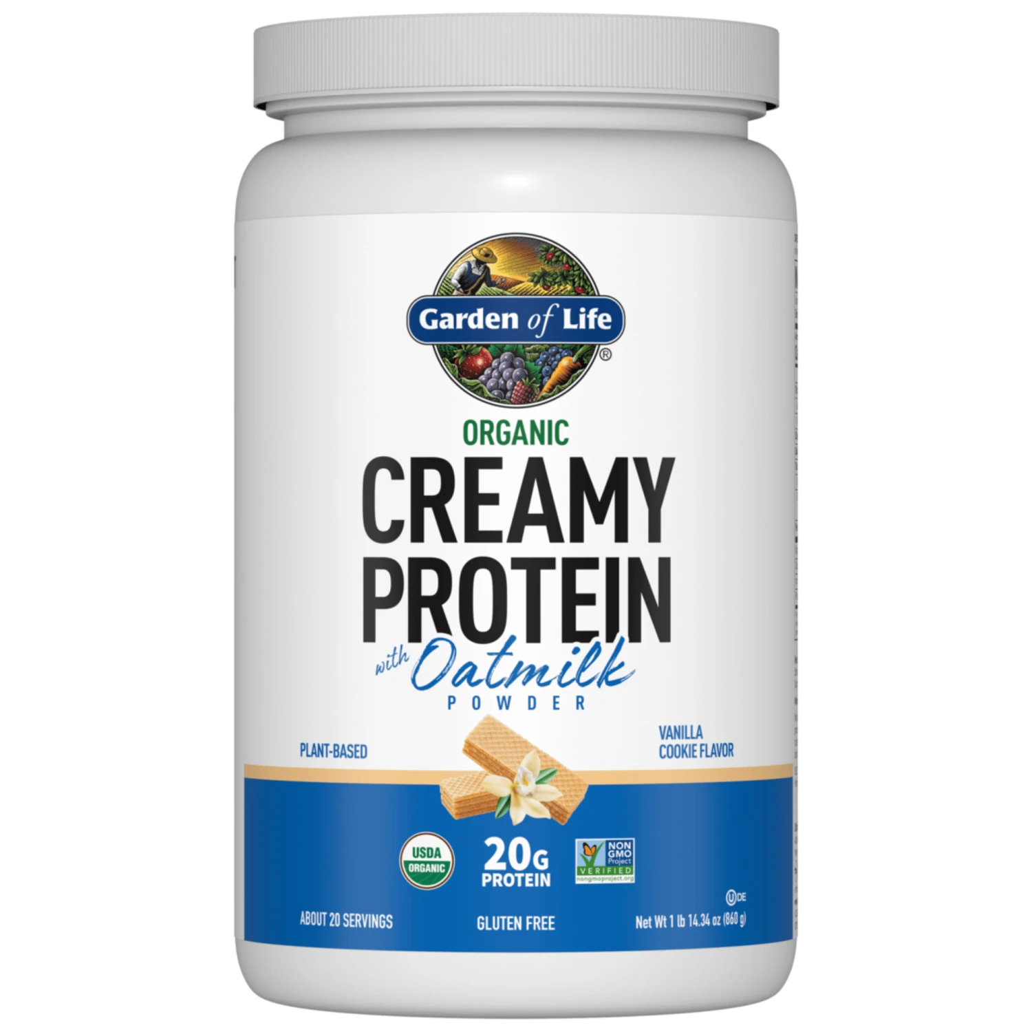 Garden Of Life Organic Creamy Vanilla Cookie Protein Powder (1 Lbs) #10086179 3 Garden Of Life Organic Creamy Vanilla Cookie Protein Powder (1 Lbs) #10086179