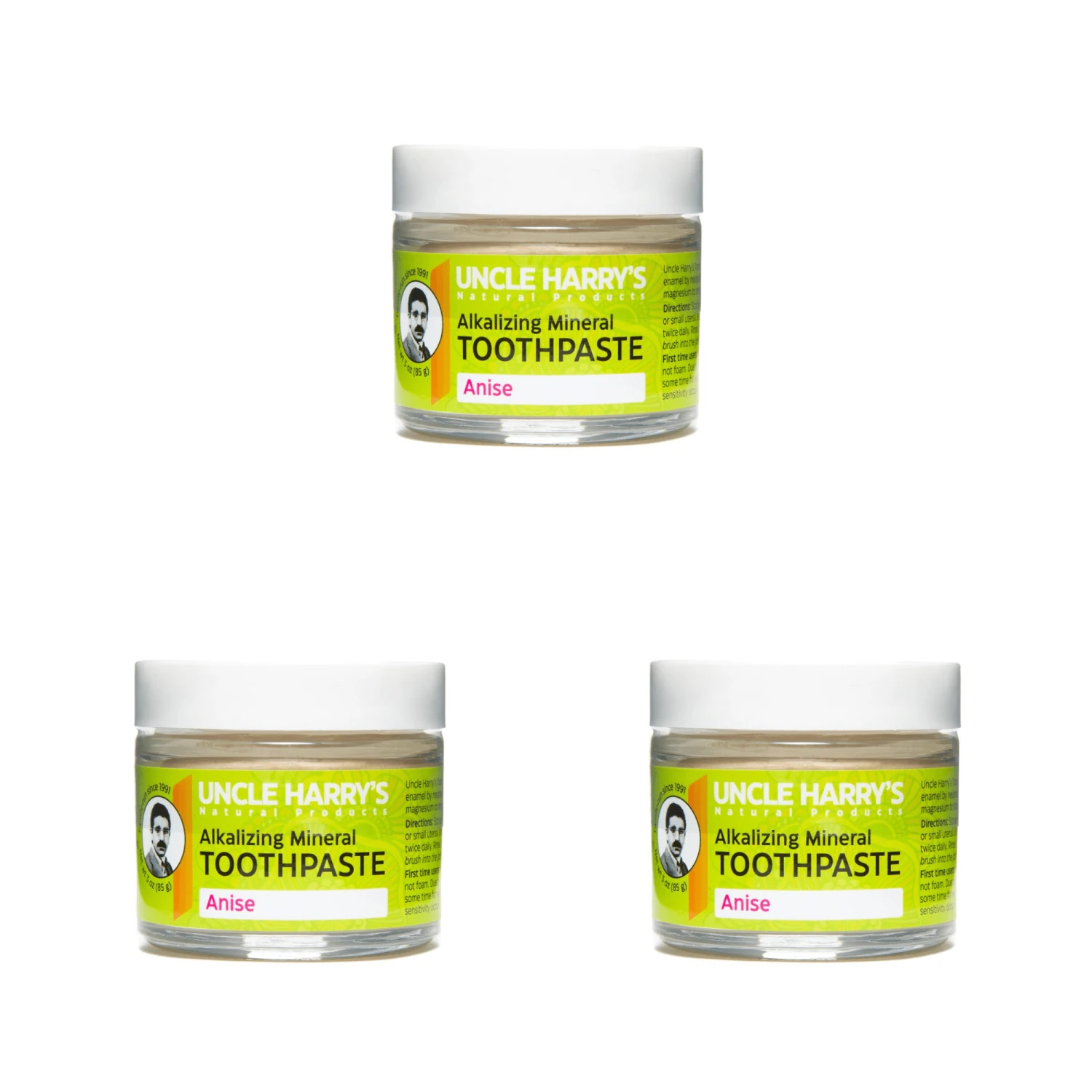 Uncle Harry's Natural Products Anise Toothpaste (3 Count) #10079179 3 Uncle Harry's Natural Products Anise Toothpaste (3 Count) #10079179