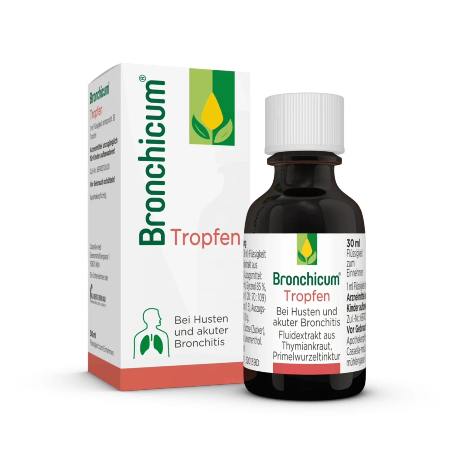 Klosterfrau Bronchicum Drops (30 Ml) #16131 3 Klosterfrau Bronchicum Drops (30 Ml) #16131
