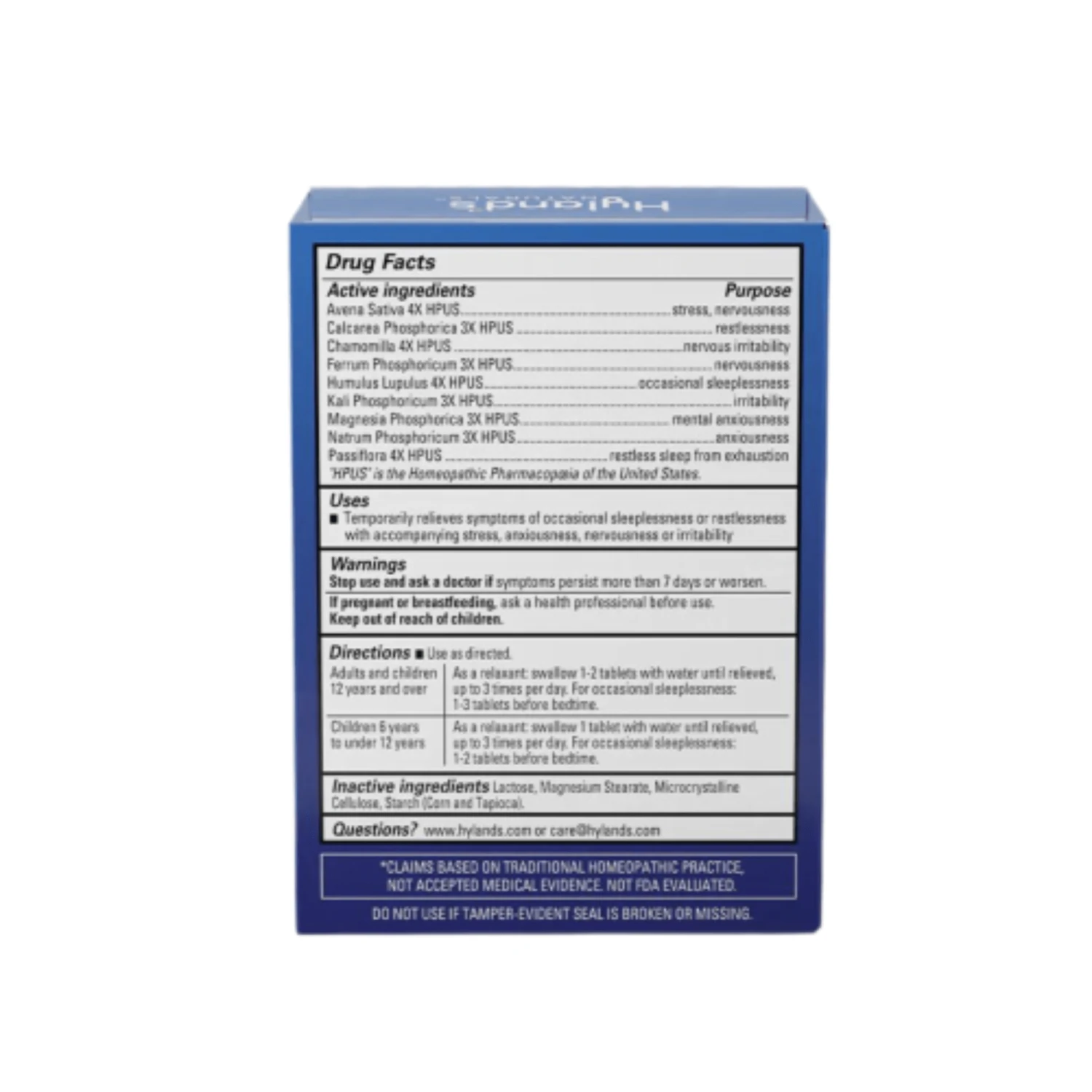 Hyland's Calms Forte (100 Count) #8486 4 Hyland's Calms Forte (100 Count) #8486 - Image 2