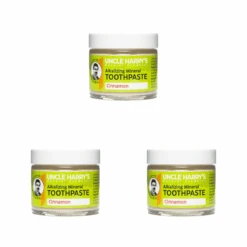 Uncle Harry's Natural Products Cinnamon Toothpaste (3 Count) #10079181