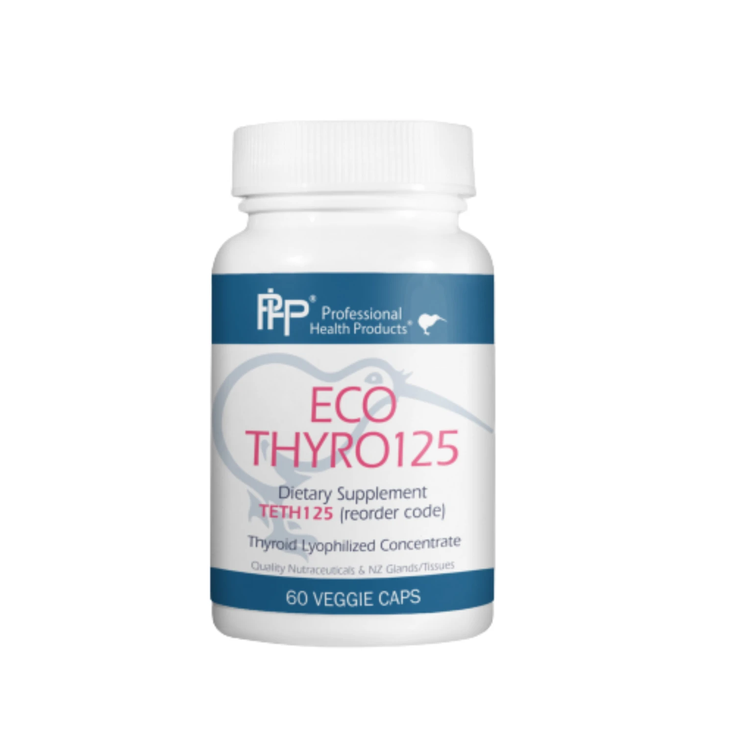Professional Health Products Eco Thyro 125 (60 Count) #28510 3 Professional Health Products Eco Thyro 125 (60 Count) #28510