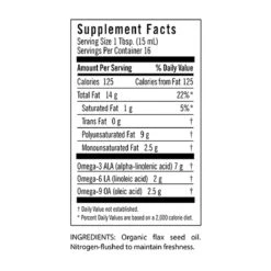 Flora Inc Certified Organic Flax Oil (17 Fl Oz) #5004 5 Flora Inc Certified Organic Flax Oil (17 Fl Oz) #5004 -Personal Care Store flax oil sup