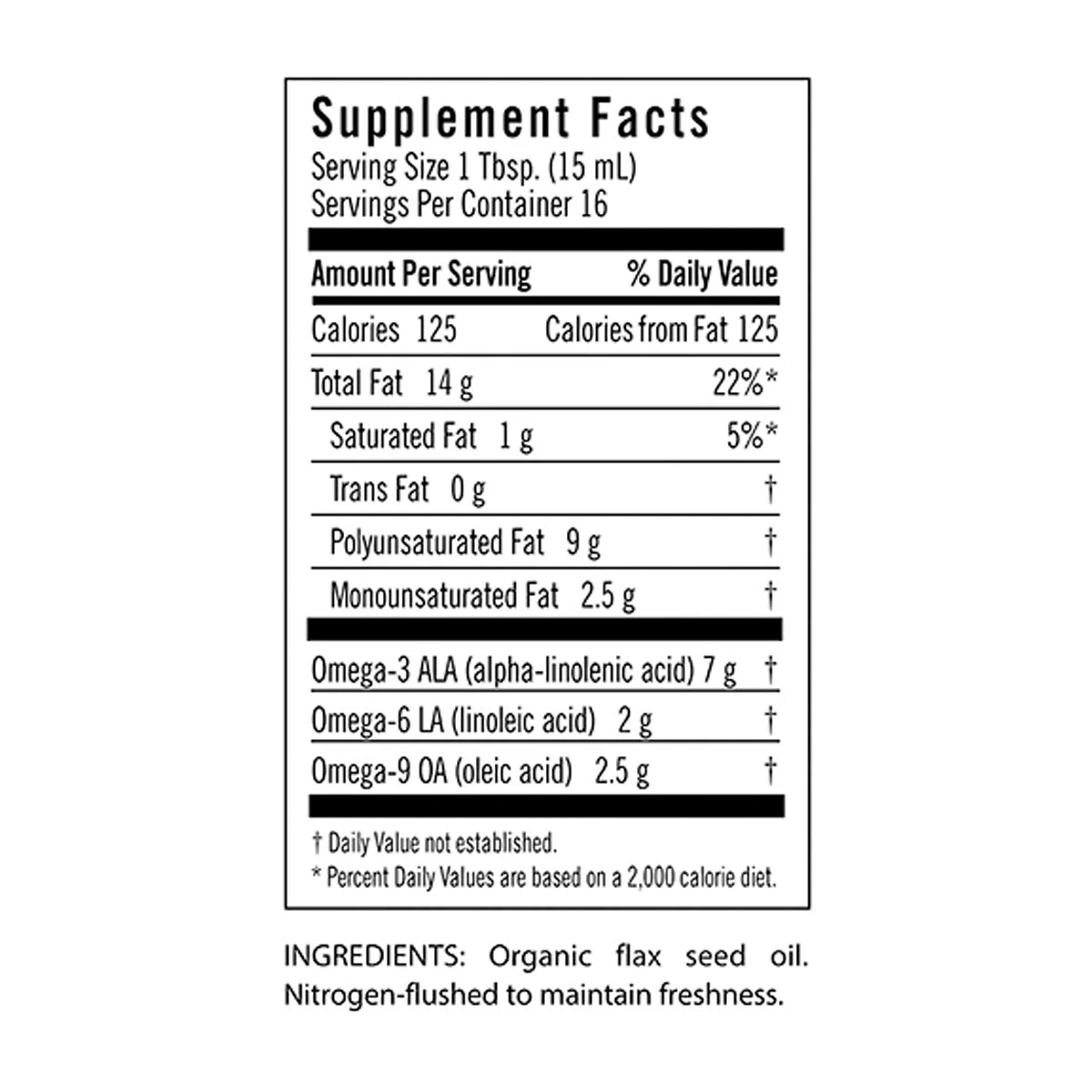 Flora Inc Certified Organic Flax Oil (17 Fl Oz) #5004 4 Flora Inc Certified Organic Flax Oil (17 Fl Oz) #5004 - Image 2