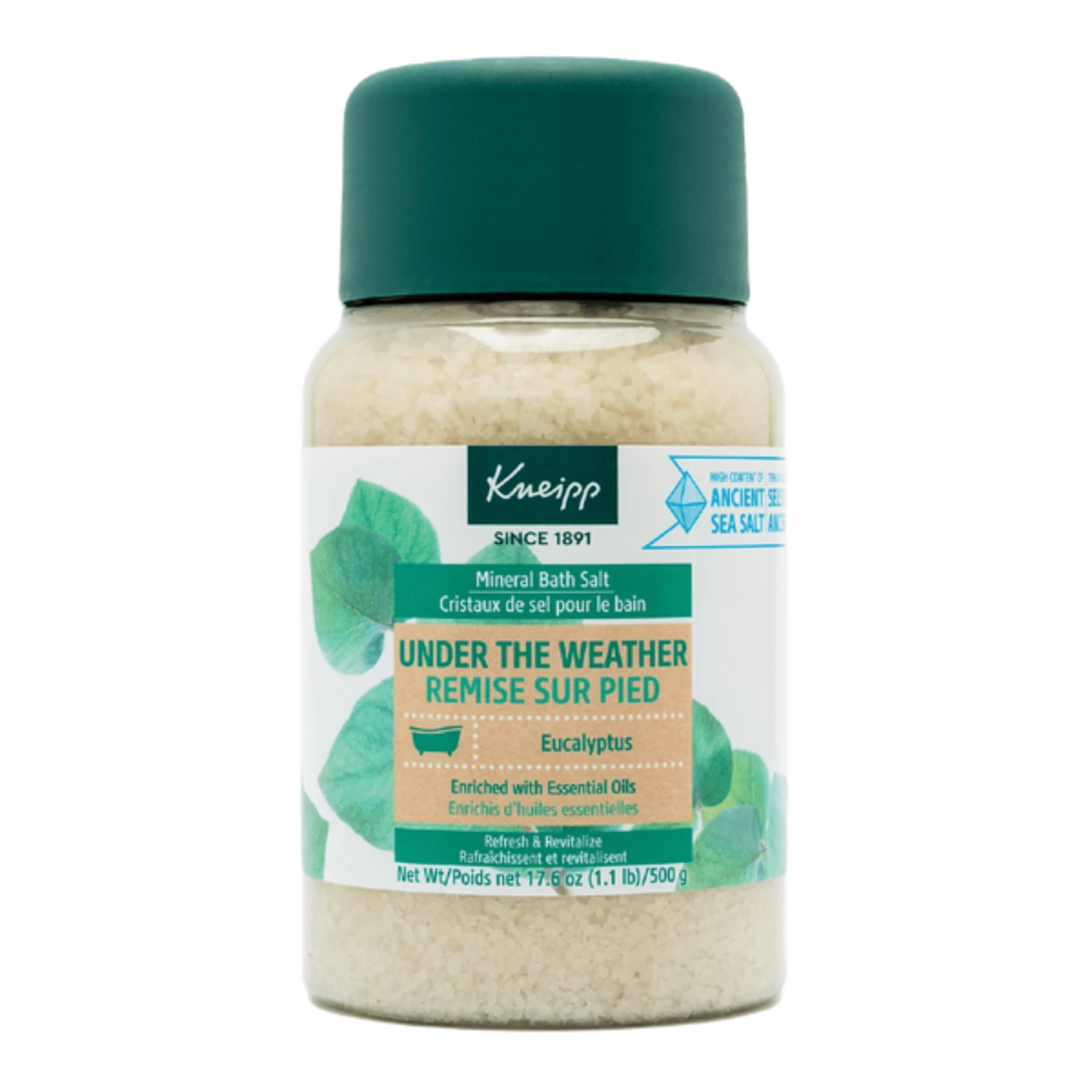 Kneipp Eucalyptus Refreshing Bath Salts (17.6 Oz) #28293 3 Kneipp Eucalyptus Refreshing Bath Salts (17.6 Oz) #28293