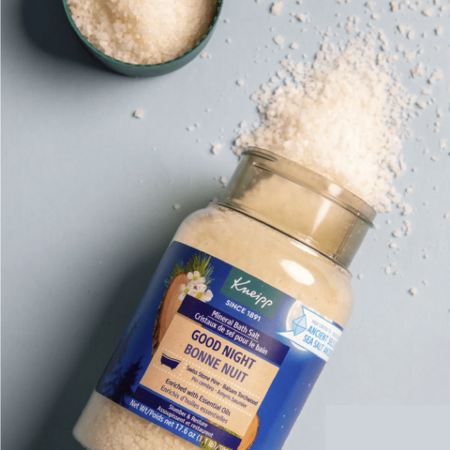 Kneipp Swiss Stone Pine & Balsam Torchwood Good Night Mineral Bath Salts (17.6 Oz) #10086363 4 Kneipp Swiss Stone Pine & Balsam Torchwood Good Night Mineral Bath Salts (17.6 Oz) #10086363 - Image 2