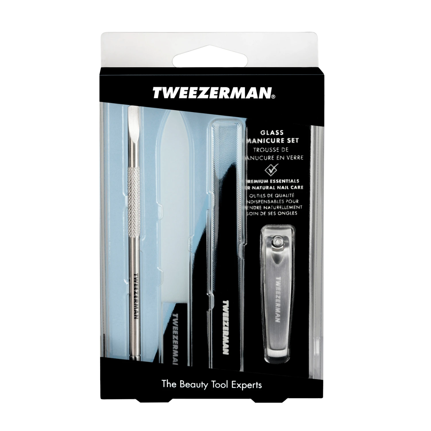 Tweezerman Glass Manicure Set #10086321 3 Tweezerman Glass Manicure Set #10086321
