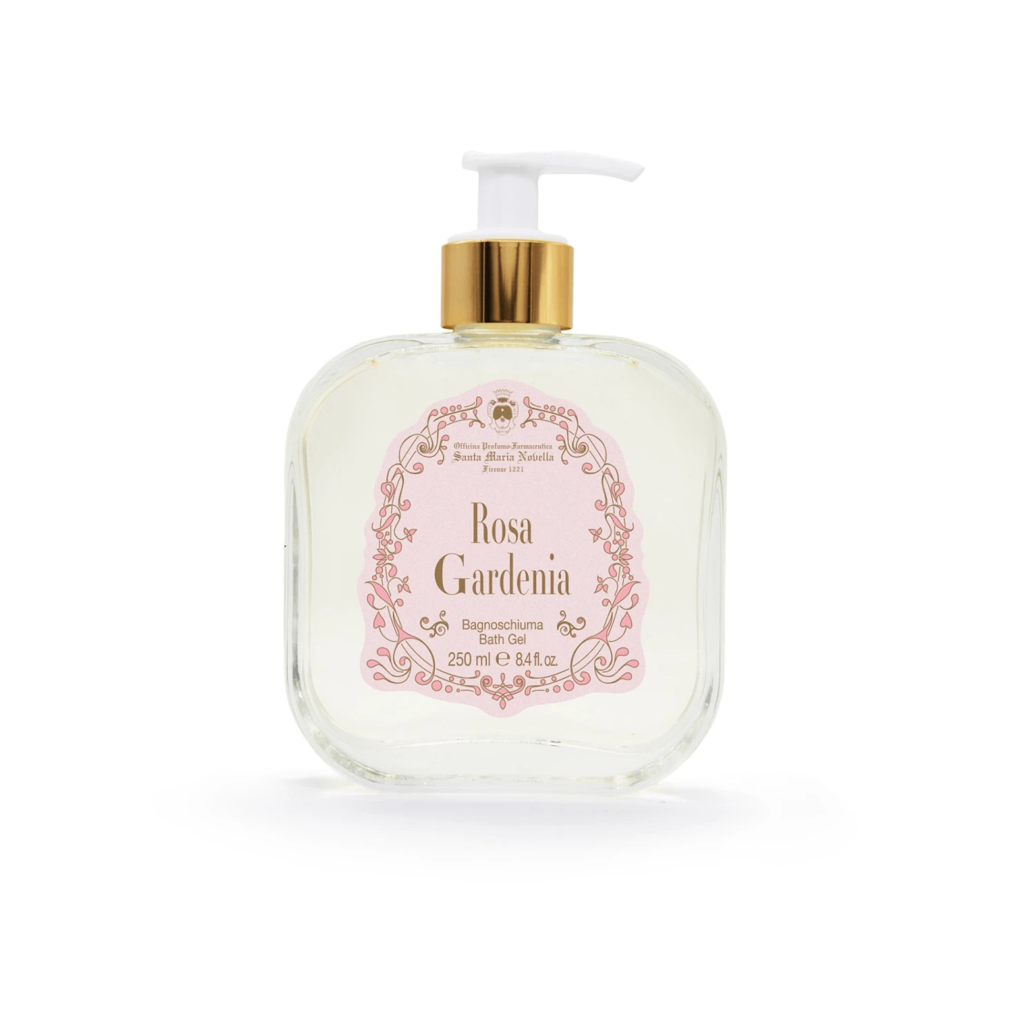 Santa Maria Novella Rosa Gardenia Bath Gel (250 Ml) #10086488 3 Santa Maria Novella Rosa Gardenia Bath Gel (250 Ml) #10086488